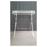 Vintage acrylic lucite collapsible table