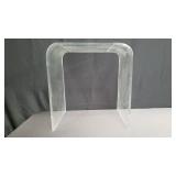 Vintage acrylic lucite side table