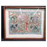 Signes hand colored lithograph