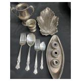 Group of silverware