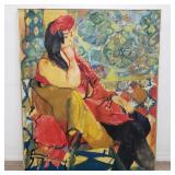 Muriel Wolfson oil on canvas