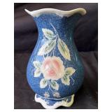 VTG Jlmenau hand painted German ceramic vase