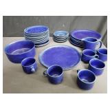32 pcs stoneware dinnerware