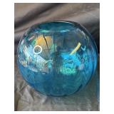 Vintage hand-blown art glass vase