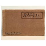 Antique booklet of Balinese postcards