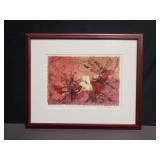 Pencil signed monoprint w/ coa