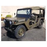 1967 Ford M151A1 Jeep 1/4 ton 4WD utility