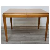 Mid-century modern maple dining table