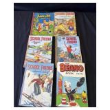 Group of 6 vintage School Friend & other books