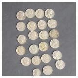 Twenty-two  1908.  1940.  1941, 1948 ,and 1960