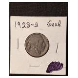 1923-S Buffalo Nickel coin