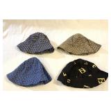 Group of new bucket hats