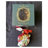 Waterford Holiday Heirloom cupids heart ornament