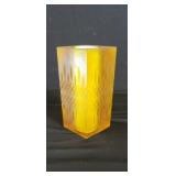 Vintage signed acrylic candleholder