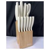 Carote 14 piece knife set with built in s