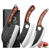 3 piece Japanese cleaver set