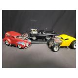 Group of 3 Muscle Machine model cars
