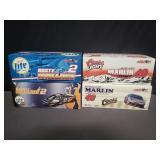 Group of 4 NASCAR model die-cast cars