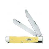 Case XX WR Pocket Knife Yellow Synthetic Trapper