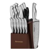 Astercook Knife Set, 15-Piece Kitchen Knife Set
