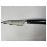 San Tsubame Micarta Hammered Utility Knife 5-inch