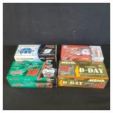 Four nascar 1:24 scale diecast cars