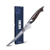 Fillet Knife 7 Inch, Super Sharp Boning Knife in