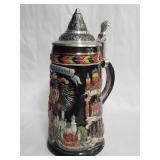 German cities beer stein by Domex