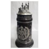 German states beer stein with COA