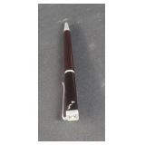 Vintage  signed silver and red acrylic lucite