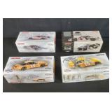 Four 1:24 scale stock cars limited edition afult