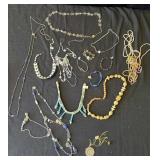 Group of necklaces & bracelets