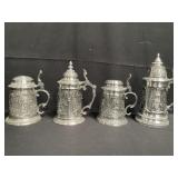 Group of steins box lot