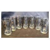 Group of 7 Vintage MCM glasses