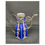 Vintage Tibetan porcelain teapot