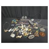 Group of costume jewlery