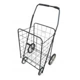 Metal folding shopping cart