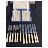 Vintage silverware set