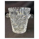 Vintage cut glass ice bucket