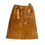 Vintage leather skirt