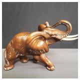 Ceramic elephant statue