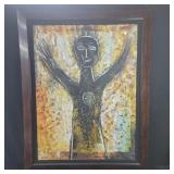 Signed Molimos oil  on canvas