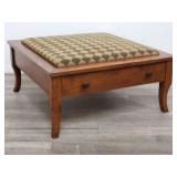 Vintage single drawer coffee table