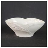 Gorham fine china linen flowers center bowl