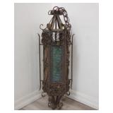 Vintage gothic medieval wrought iron hanging