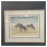 Pencil signed and numbered lithograph