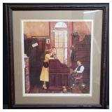 Norman Rockwell Serigraph