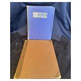 2 Antique Church Architecture coffee table books