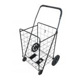 Metal folding shopping cart