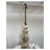 Vintage alabaster table lamp